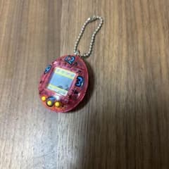 初代たまごっち スケルトン 時計柄 クリア 赤 ピンク 555 - メルカリ