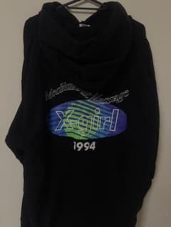 X-girl 1994 ブラックパーカーのサムネイル