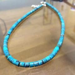 ターコイズネックレス シルバー925のサムネイル