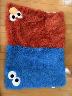 セサミストリート エルモ クッキーモンスター ブランケットのサムネイル