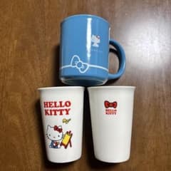 ハローキティ マグカップ タンブラー 3点セットのサムネイル