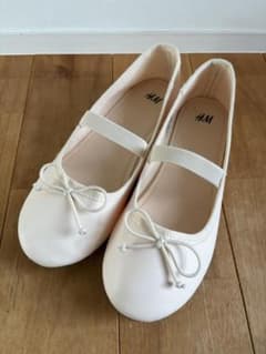 H&M キッズ フォーマルシューズ バレエシューズ サイズ19.8cmのサムネイル