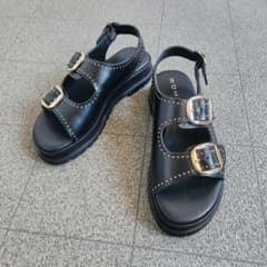 超美品★MOHI モヒ 厚底 スタッズサンダル 黒 24㎝ 429 超美品☆MOHI モヒ 厚底 スタッズサンダル 黒 24㎝ 429 - メルカリ