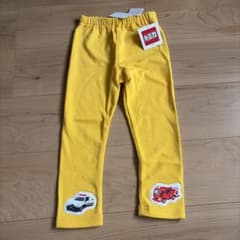 新品タグ付き　トミカ キッズ パンツ 100cm イエローのサムネイル