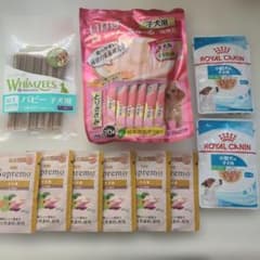 子犬用ウェットフードとおやつのサムネイル