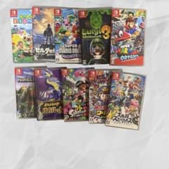 値下げ交渉可 NintendoSwitchカセット11個入りパッケージ10個入りのサムネイル