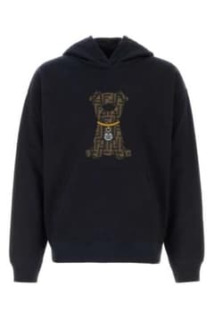 FENDI ドッグモチーフ パーカー ブラック　Sのサムネイル