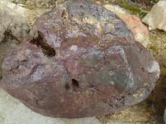 京都 桂川紫石 抜け石 18kg 嵐山 保津峡 庭石 観賞石 水石 m59891750359_1.jpg?1715486581