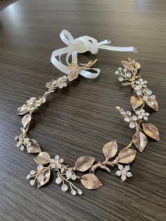 ヘッドドレス　ウェディングアクセサリーのサムネイル