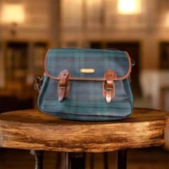 Ralph Lauren ショルダーバッグ グリーンチェックのサムネイル