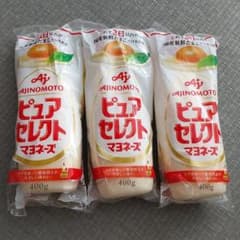 味の素 ピュアセレクトマヨネーズ 400gの3本のサムネイル