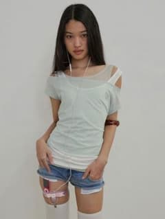 新品】SCULPTOR Lazy Sleeveless Layered Tee - メルカリ