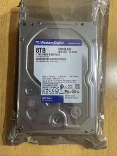 ［未使用］ Western Digital WD80EAAZ 8TB内蔵HDDのサムネイル