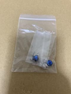 ブルー系 ピアス 両耳用のサムネイル