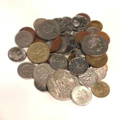 外国硬貨 まとめ 約230g 海外コイン 古銭 雑銭 - メルカリ