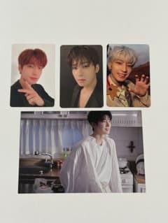 SEVENTEEN WONWOO トレカ　フォトカード4枚セットのサムネイル