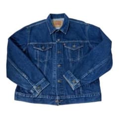 【USA製】90s リーバイス 70506 デニムジャケット 42 濃紺 527