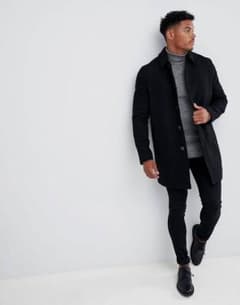 新品！タグ付き！ASOS 軽量 ラクラウール混 チェスターコートのサムネイル