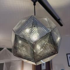 Tom Dixon ETCH 32 ペンダントライト シルバー スティール - メルカリ