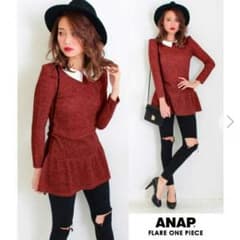 ANAP♡襟付きチュニックのサムネイル
