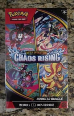 新品未開封　ポケカ　Chaos Rising Booster Bundle 海外