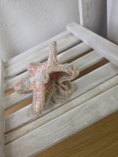 ハンドメイド ヒトデ型 巾着袋のサムネイル