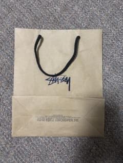 Stussy ブラウン紙袋 - メルカリ