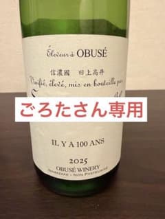 小布施ワイナリー ソガペールエフィス 2025 イリヤソントン - メルカリ