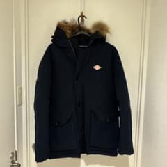 DANTON ダウンジャケット サイズ42 ネイビー - メルカリ