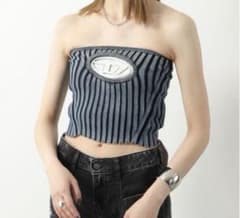 DIESEL トップス M-CLARKSVILLE チューブトップ - メルカリ