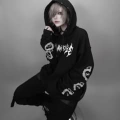 dimmoire クラッシュBIGフーディ　【最終値下げ】黒　SOLD品 Dimmoire クラッシュBIGフーディー パーカー 黒 - メルカリ