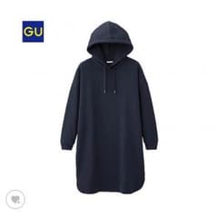 GUスウェットフーディーワンピースのサムネイル