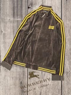 BURBERRY BLACK LABEL】ベロア トラックジャケット【難あり】 - メルカリ