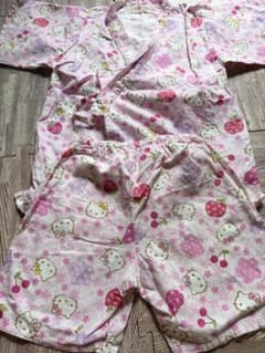 ハローキティ 甚平 女の子 120cmのサムネイル