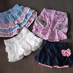 子ども服(スカートキュロット)のサムネイル