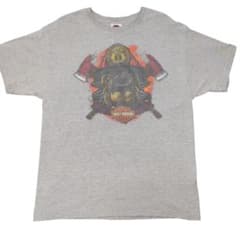 ハーレーダビッドソン 両面プリント Tシャツ L Hanesボディアニマルのサムネイル