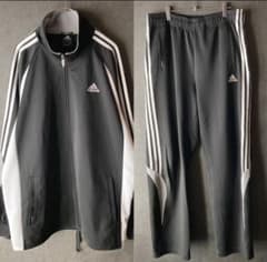 00s adidas セットアップ トラックジャケット パンツ ブラック Y2Kのサムネイル