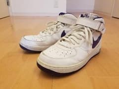 NIKE AIRForce1  紫色のサムネイル
