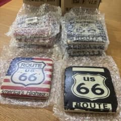 新品ROUTE 66 コースター 8個セットのサムネイル