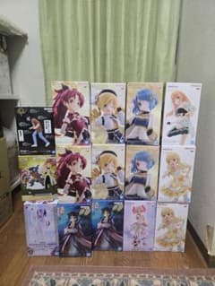 学園アイドルマスター&まどマギ&薬屋等美少女アニメプライズフィギュア15体