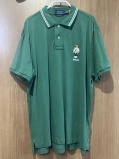 Polo Ralph Lauren ポロベア ポロシャツ グリーン Lのサムネイル
