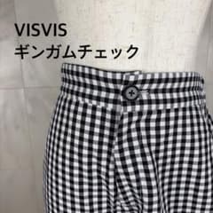 120 VISVIS ギンガムチェック パンツのサムネイル