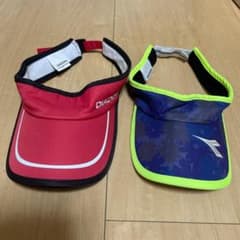 DIADORA サンバイザー 2点セットのサムネイル