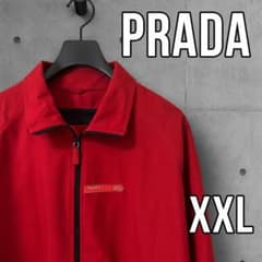 PRADA プラダ 1000 MIGLIA ブルゾン ジャケット レッド XXL - メルカリ