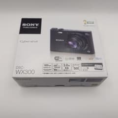 【極上美品/付属品完備】DSC-WX300 ブラック　値下げしました！のサムネイル