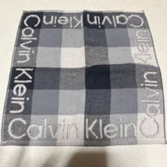 Calvin Klein タオルハンカチ チェック柄のサムネイル