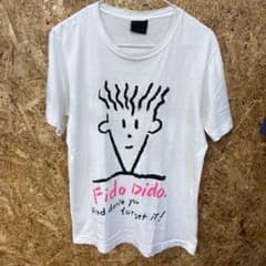 Fido Dido プリントTシャツ ホワイト - メルカリ