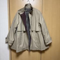 なっちゃんママさん専用マルチウェイ ボアベスト付き 配色 テントラインコート m59941300566_1.jpg?1765675222