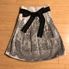 ソブSov. ハイウエストミニスカート(シルバー)のサムネイル