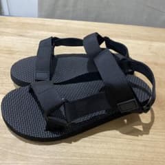 ブラック スポーツサンダル 調整可能　サイズLのサムネイル